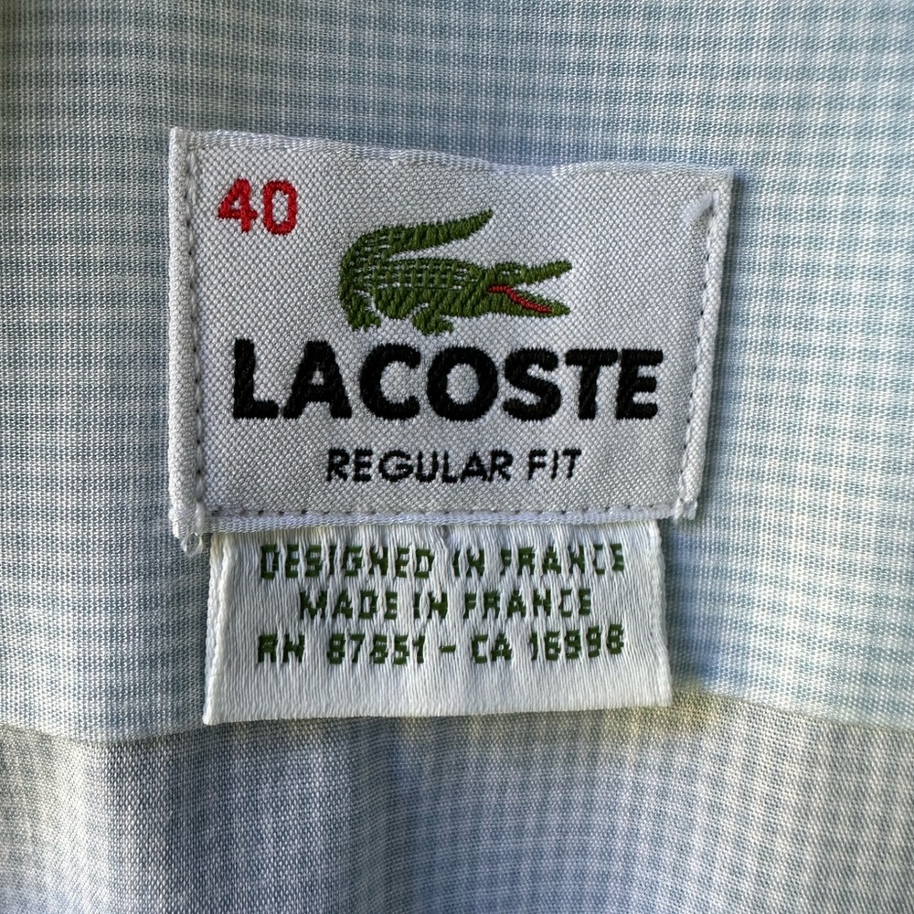 SS Dress Shirt Made in France
EUC